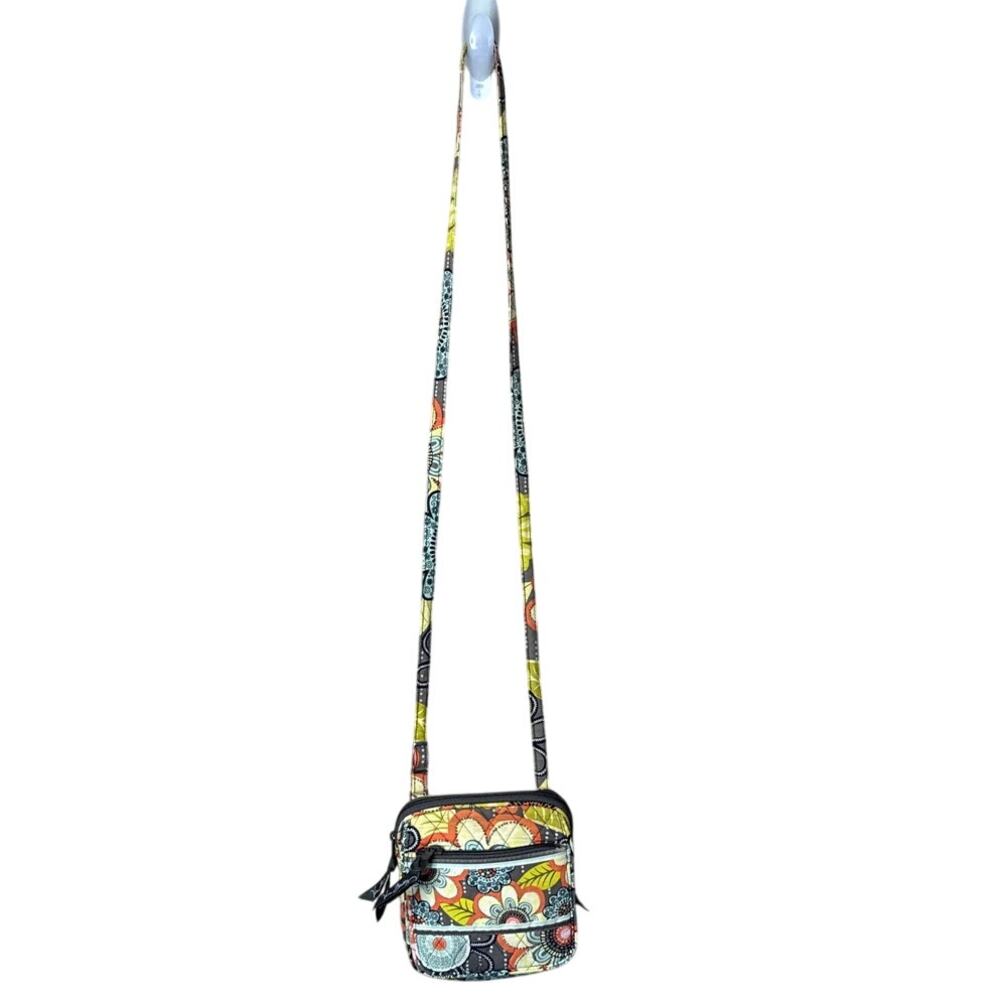 Vera Bradley Mini Hipster Flower Power Crossbody Purse
